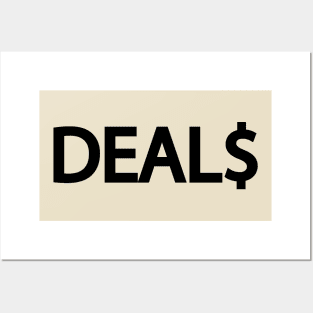 Deals making deals creative design Posters and Art